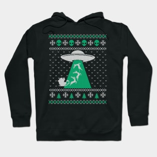 Ugly Christmas Alien Sweater Hoodie